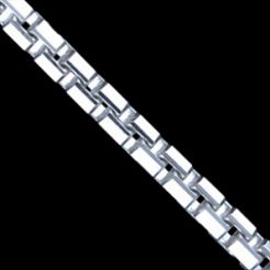 Retiazka strieborná, diamond cut box chains SR6 • 0 Dĺžka: 52cm