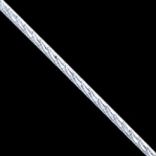 Retiazky na ruku - Náramok strieborný, Magic Round Pave Dĺžka: 18cm