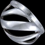 Prstene bez kameňov - Prsteň strieborný, moderný