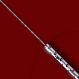 Diamantové náhrdelníky - Retiazka na krk zlatá, round omega Dĺžka: 40cm