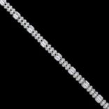 Retiazky na krk - Retiazka strieborná. Laser Beads Dĺžka 40 cm.