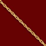 Diamantové náhrdelníky - Retiazka zlatá, rope Dĺžka: 40cm