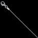 Náramok strieborný, 1550-100 SR5 • 0 beads Dĺžka: 18cm